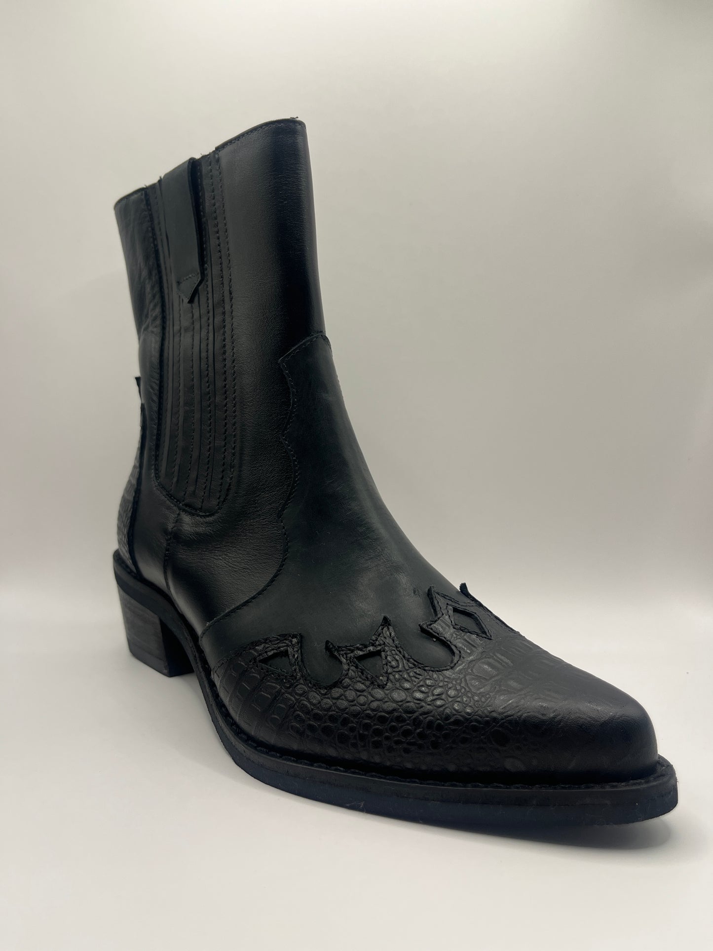 Botin Juana Negro
