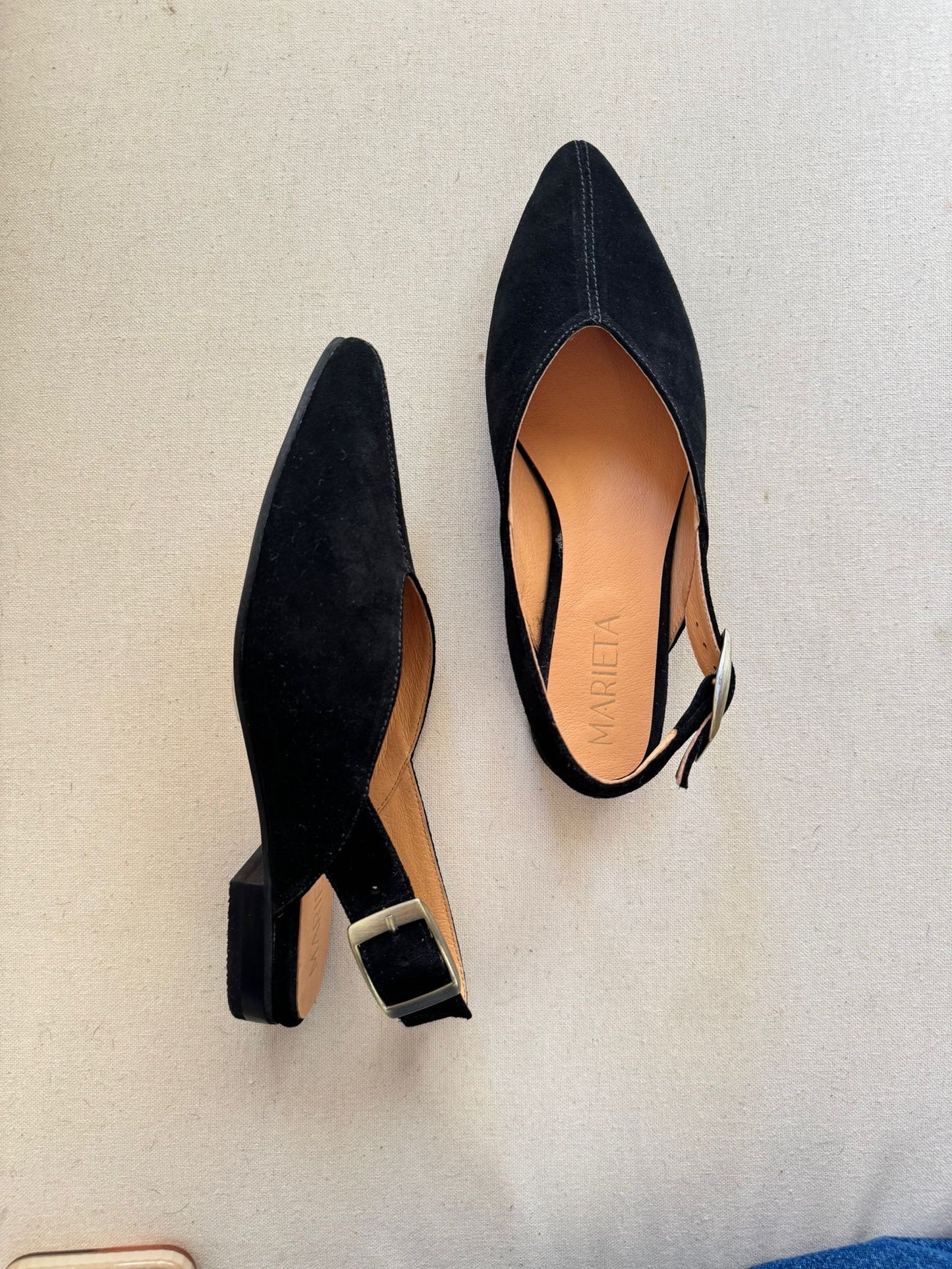 Puntilla Valentina negro