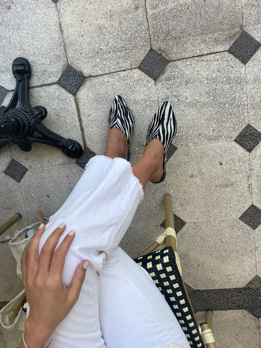 Mules Rita Zebra