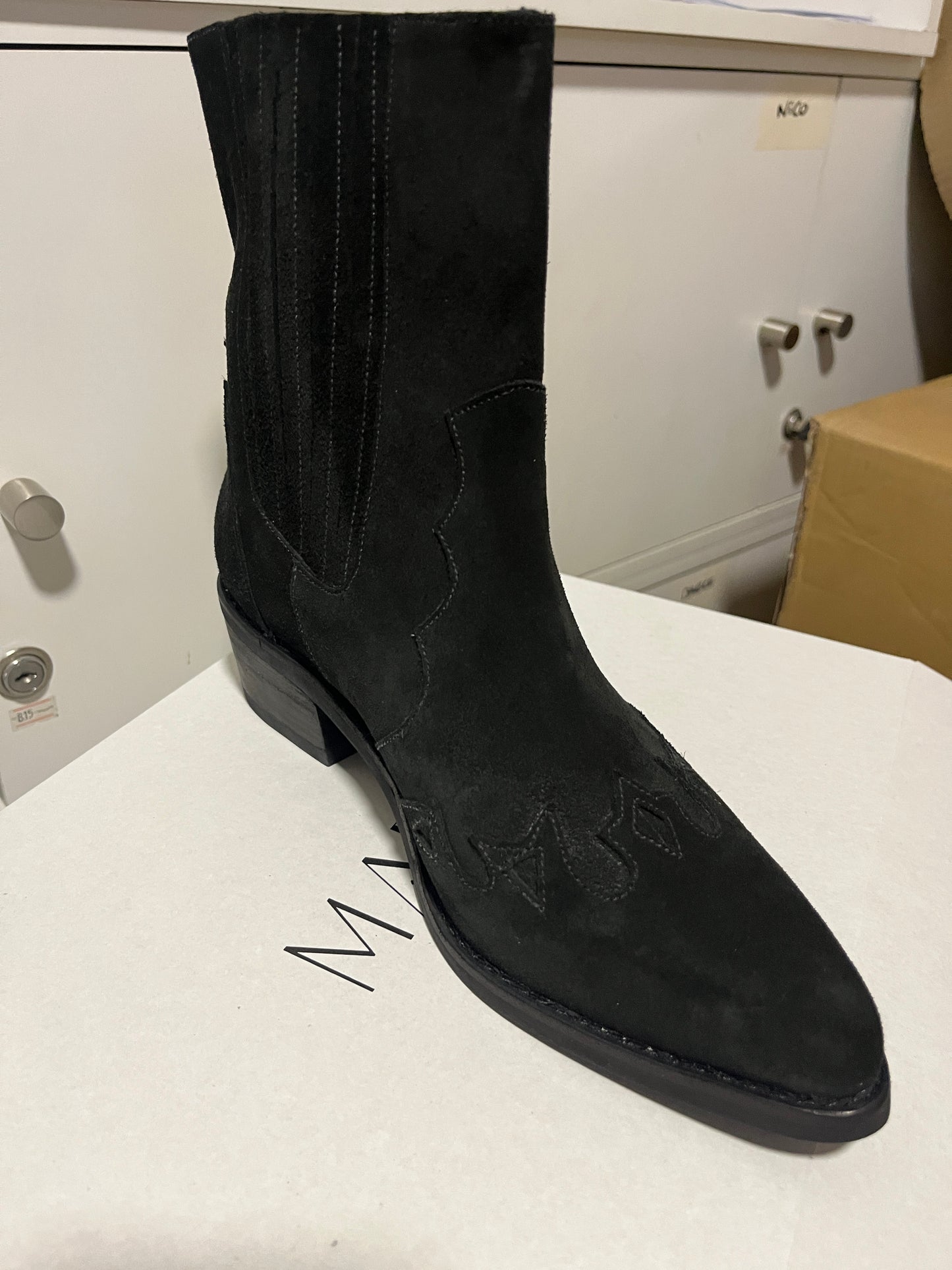 Botin Isabel Negro Reno