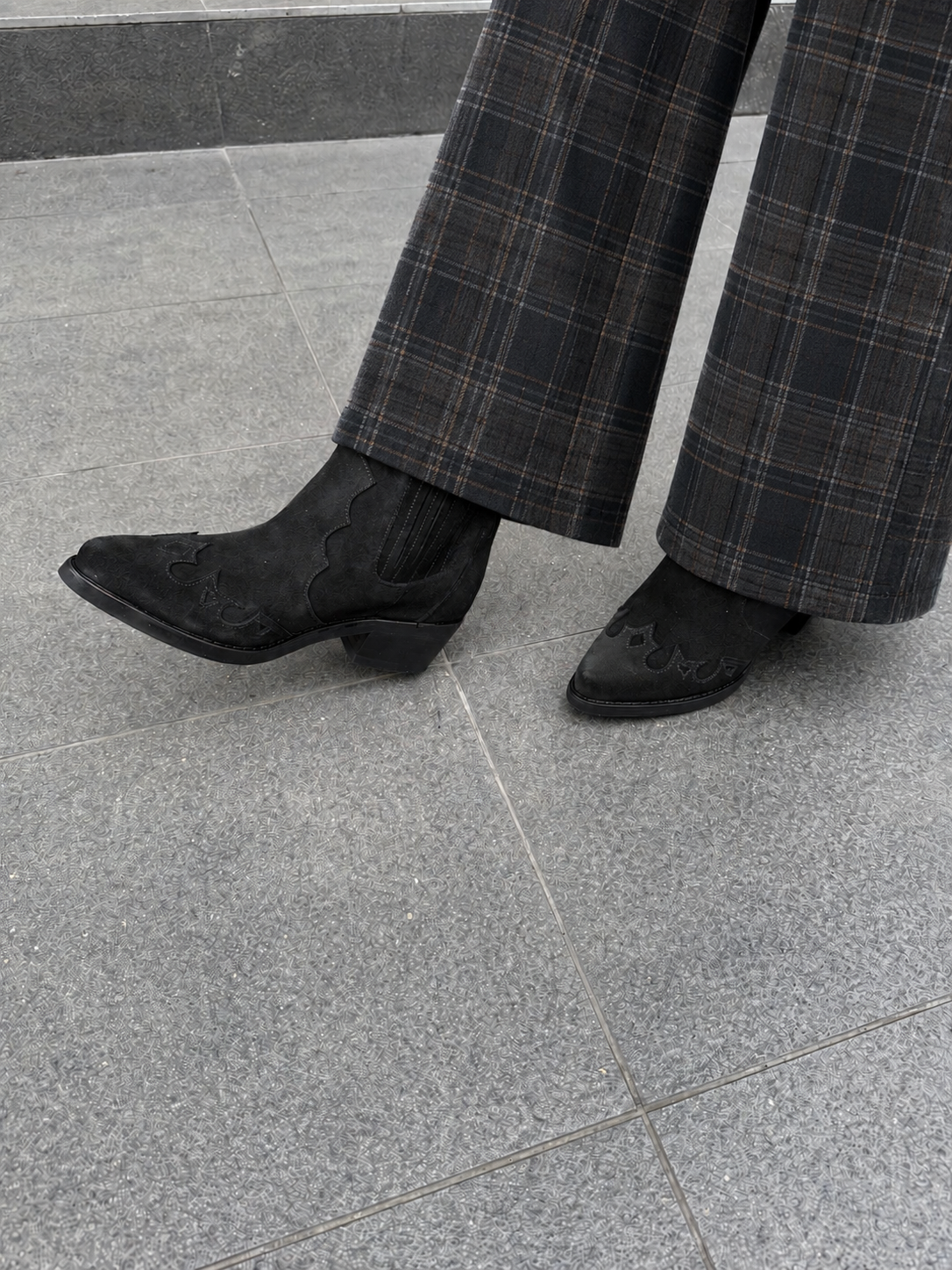 Botin Isabel Negro Reno